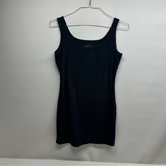 Peruvian connection charcoal Tank mini  Dress size small - Picture 1 of 7